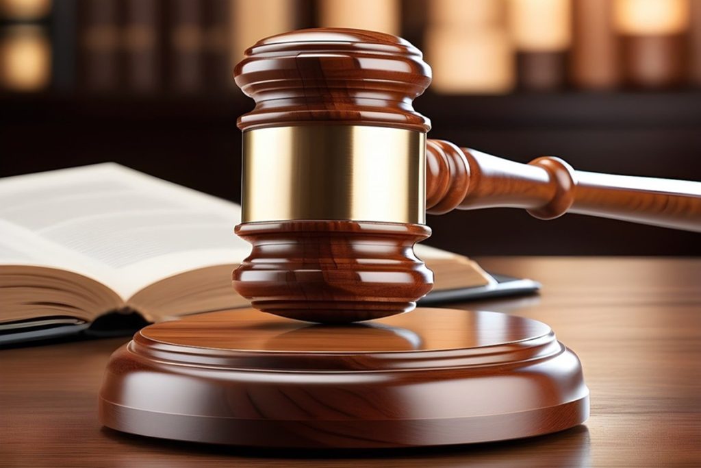 Judge hammer and open book MOVEit