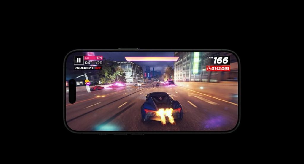 Over 10 hours of playing car racing on iPhone